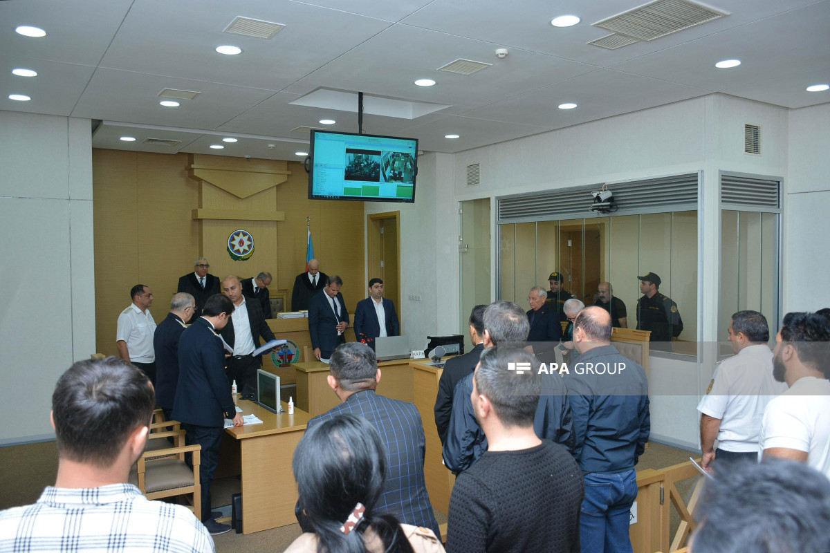 Baku hosts first court hearing of criminal case against Vagif Khachatryan-PHOTO -VIDEO 