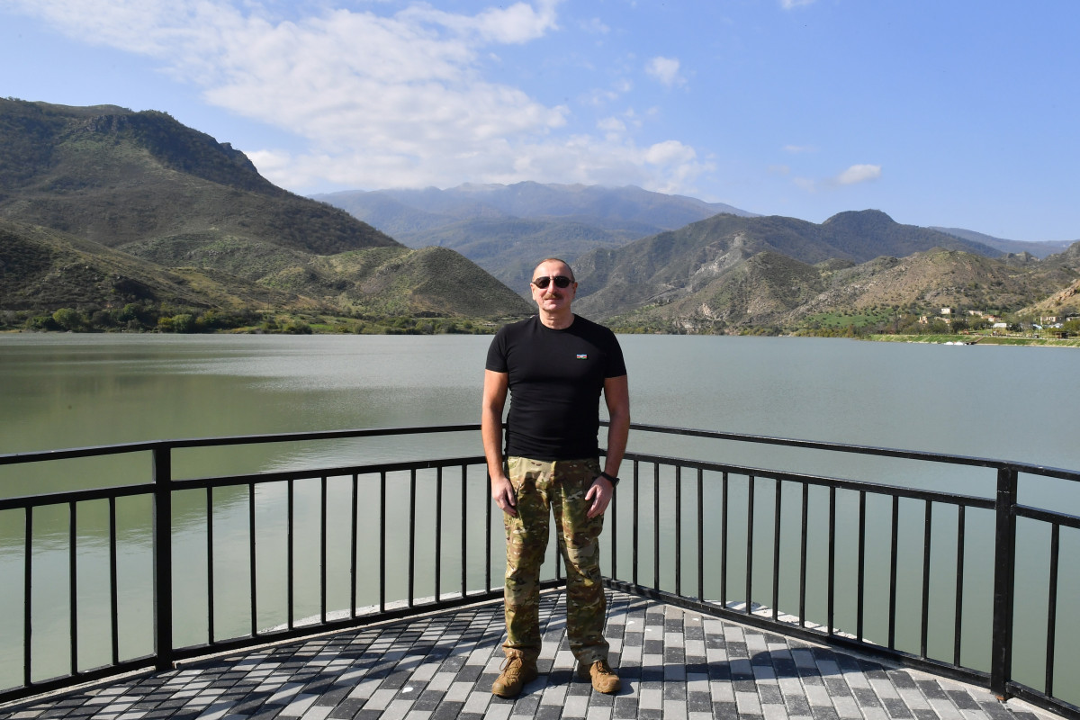 President Ilham Aliyev visits Tartar district