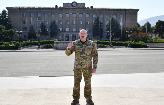 President: The main reason we are in Khankendi today is the people of Azerbaijan, the children of Azerbaijan