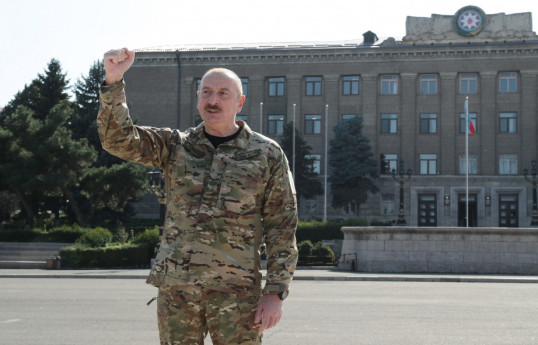 President Ilham Aliyev: When our lands were occupied all major powers were behind Armenia and today's history shows it