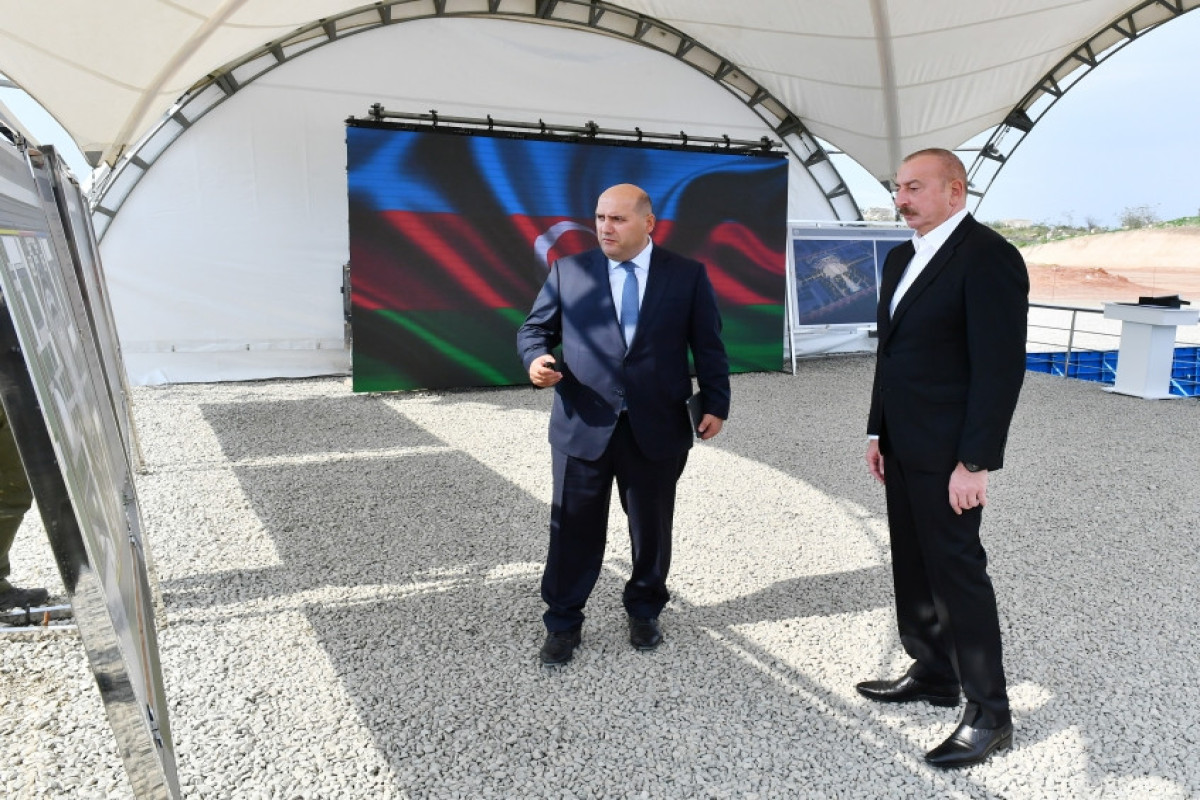 Foundation stone was laid for administrative building in Fuzuli city-UPDATED 