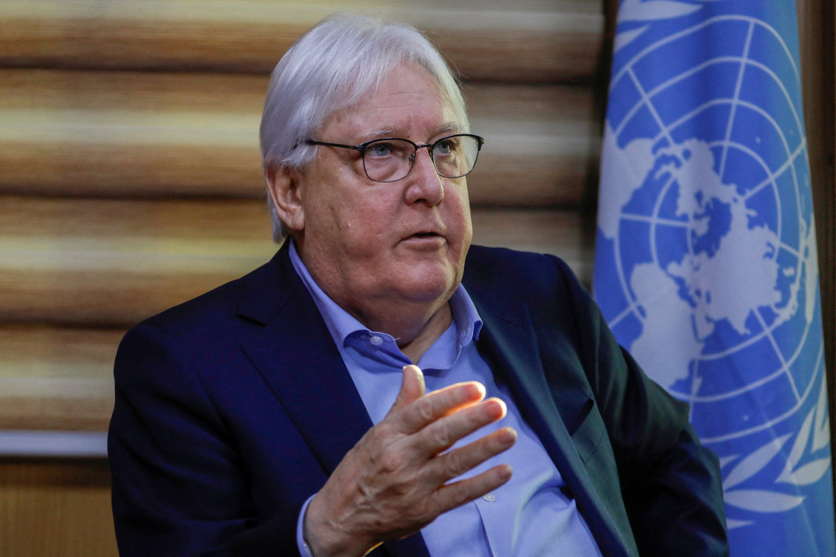 U.N. aid chief Martin Griffiths