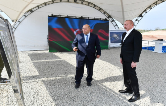 Foundation stone was laid for administrative building in Fuzuli city-UPDATED 