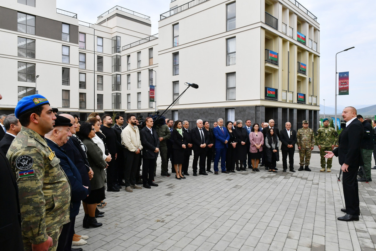 Azerbaijani President: In the example of Fuzuli, at the same time, the whole world must see what Armenian savagery is