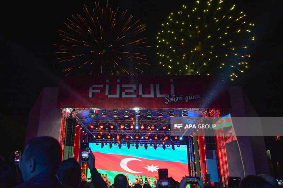 Fuzuli City Day concluded with fireworks-VIDEO 