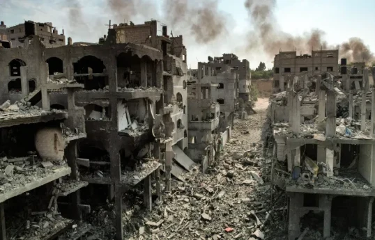 31 humanitarian staff killed and hospitals "on the brink of collapse" in Gaza, UN office says