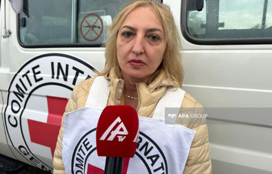 Ilaha Huseynova, head of the Public Relations Department of the ICRC office in Baku