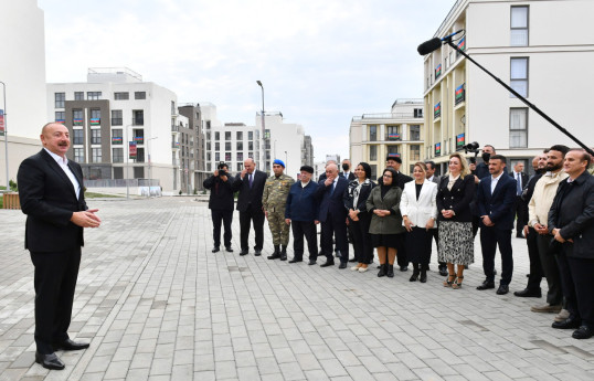 President Ilham Aliyev met with residents who moved to city of Fuzuli and members of general public of the district on “Fuzuli City Day”-UPDATED-1 
