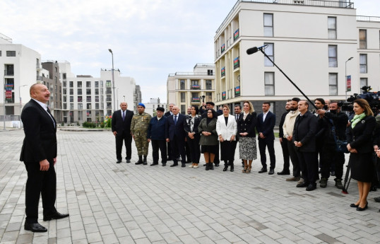 President: Projects implemented both in Fuzuli and in all our other cities and villages establish new rules of urban planning on a global scale