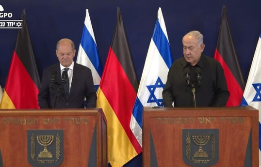 At Netanyahu's side, Scholz says Germany will always stand ‘alongside Israel’