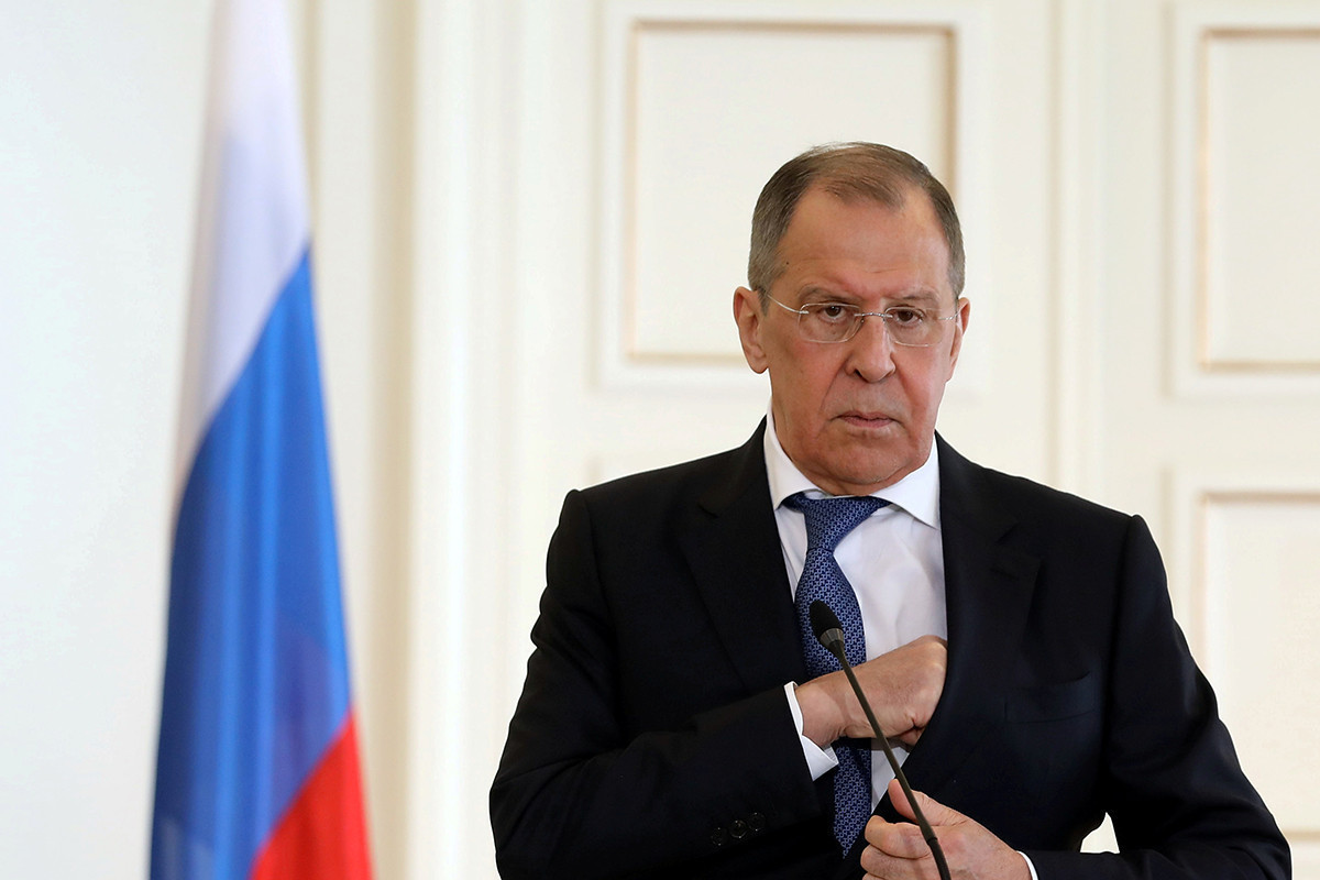 Sergey Lavrov,  Russian Foreign Minister
