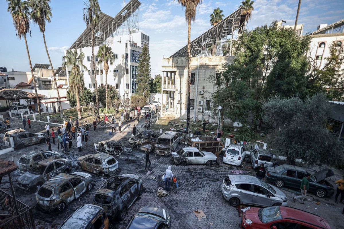 White House: Information, is that Israel is not responsible for the explosion at the hospital in Gaza