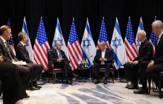 US "will continue to have Israel's back," Biden says in meeting with Israeli war cabinet