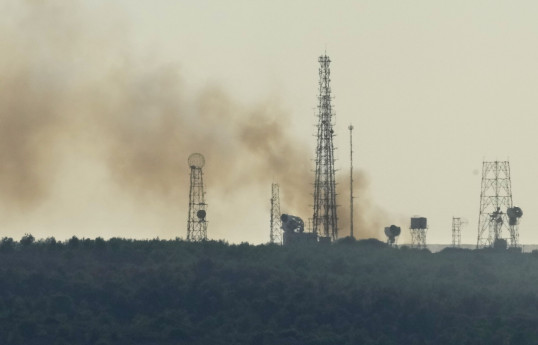 MEDIA: Israel struck Hezbollah targets in border area with Lebanon
