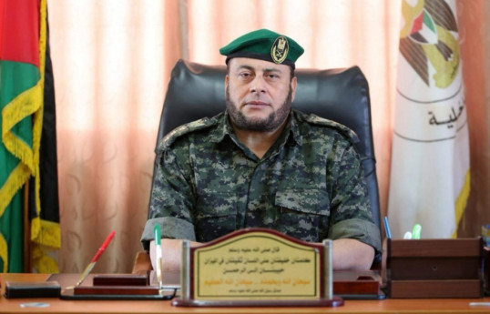 Jehad Mheisen, Commander of the Hamas-led National Security Forces in Gaza