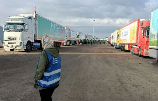 Egypt repairing roads at Gaza crossing ahead of aid delivery