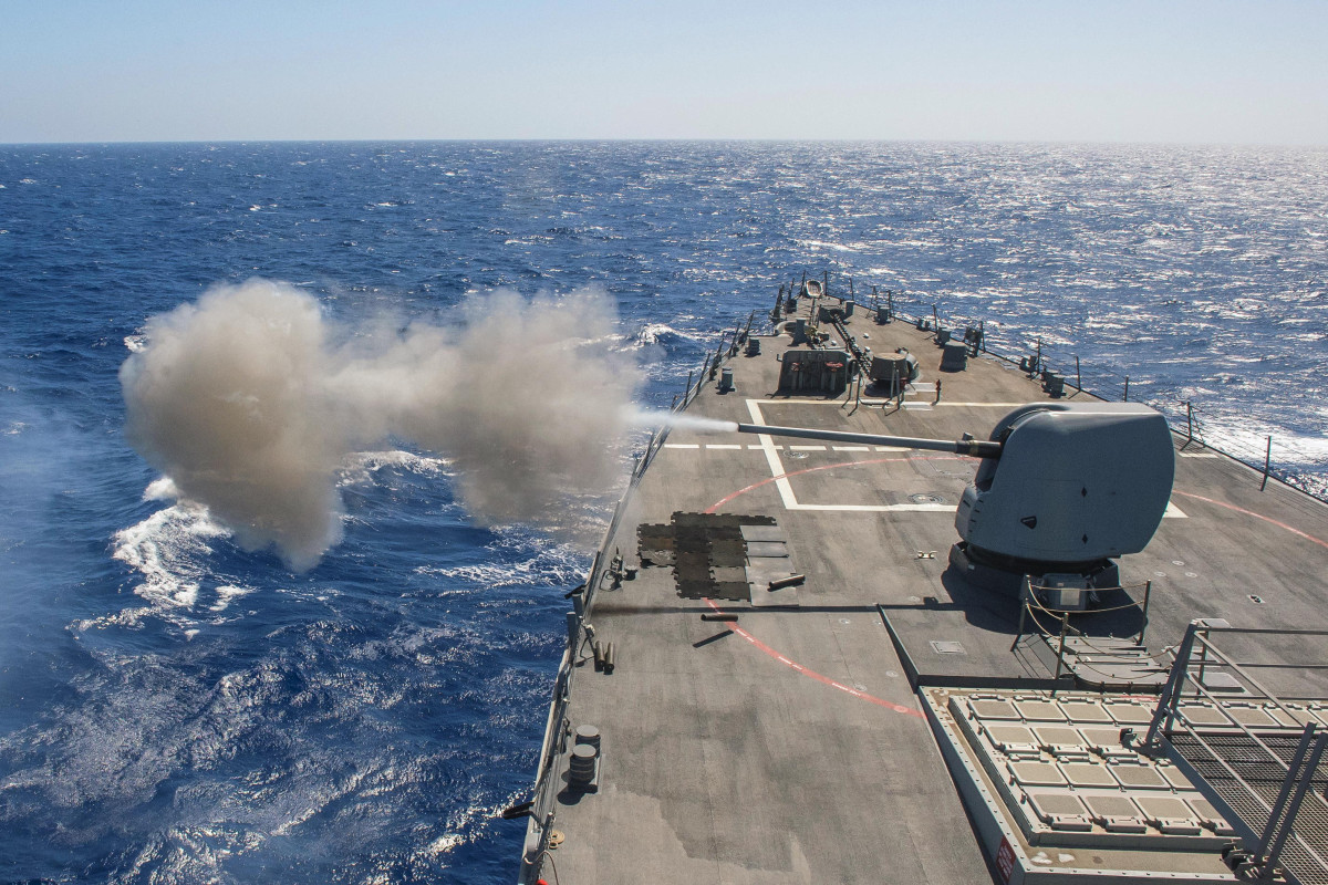 US warship in Red Sea intercepts 3 missiles fired from Yemen