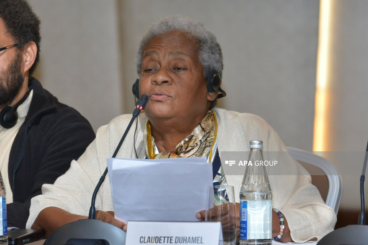 Claudette Duhamel, the Representative of Martinique