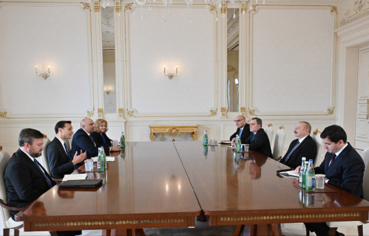 President Ilham Aliyev received representative of U.S. Department of State-UPDATED 