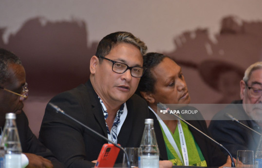 Heinui Le Caill, member of the French Polynesia Assembly