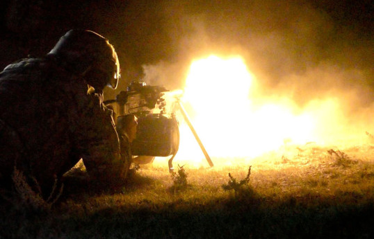 Tasks were worked out at nighttime under limited visibility conditions during the "Mustafa Kemal Ataturk-2023" exercises - MoD-VIDEO 