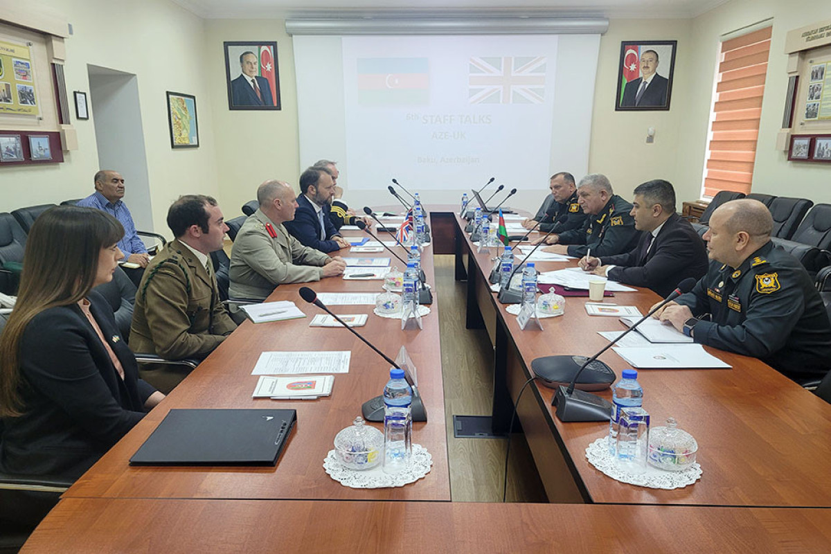 Azerbaijani, British defense ministries hold staff talks - Vimarsana News