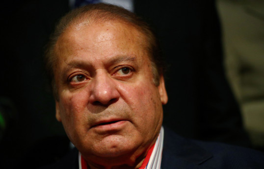 Pakistan's former three-time Prime Minister Nawaz Sharif