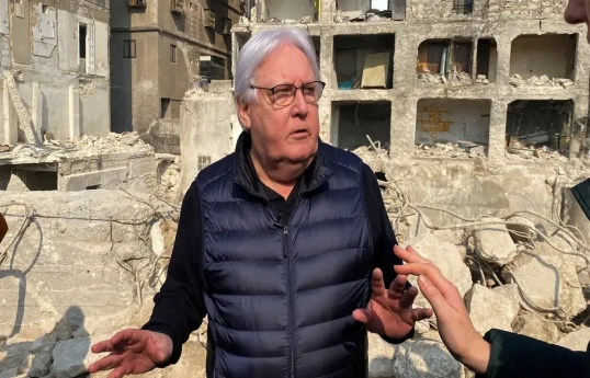 Martin Griffiths, UN Under-Secretary-General for Humanitarian Affairs and Emergency Relief Coordinator