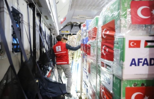 Türkiye sends medical aid to Gaza