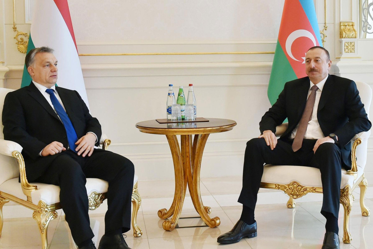 Viktor Orbán, Prime Minister of Hungary and Ilham Aliyev, President of Azerbaijan