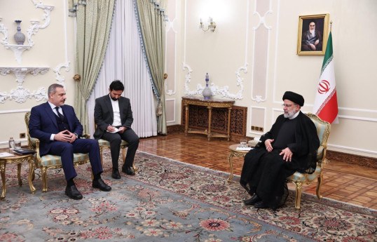 Turkish FM meets with Iranian President