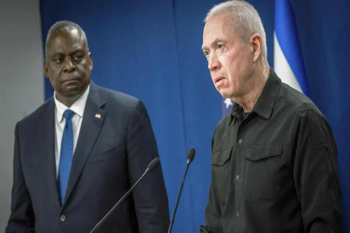Defense Minister Gallant, Defense Secretary Austin discuss Israel-Hamas war
