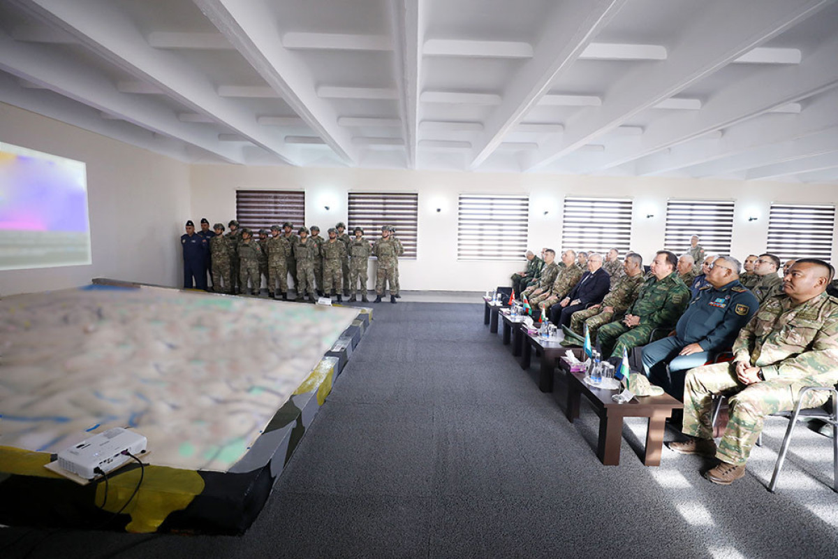 Distinguished Visitors Day is held as part of the "Mustafa Kemal Ataturk-2023" joint tactical exercises