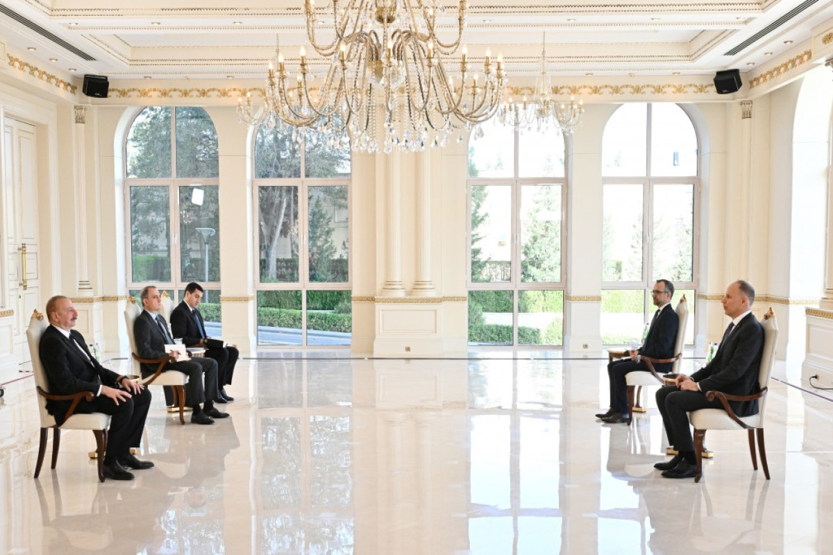 President Ilham Aliyev accepted credentials of incoming ambassador of Switzerland-UPDATED 