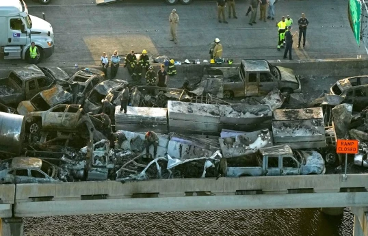 7 people killed after more than 150 vehicles crashed along Louisiana’s I-55 amid dense fog, officials say