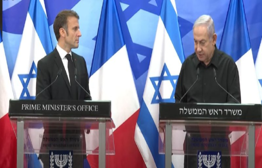 France's Macron proposes int'l coalition against Hamas