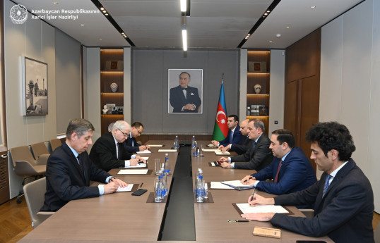 Azerbaijani, Russian top diplomats discussed meeting of the heads of foreign affairs of the Caspian littoral countries-UPDATED 