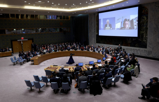 Palestinian Authority foreign minister and Israeli foreign minister speak to UN Security Council