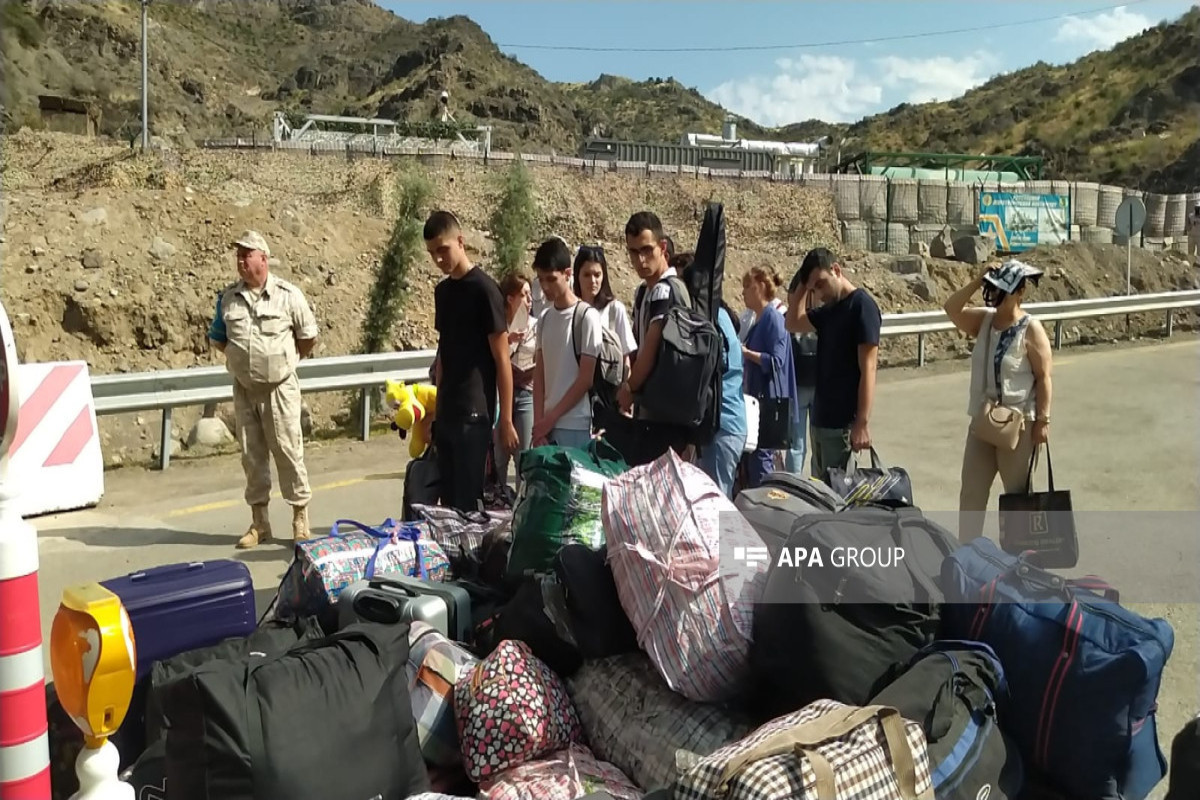 More than 10,000 people of Armenian origin who voluntarily left Garabagh fled Armenia