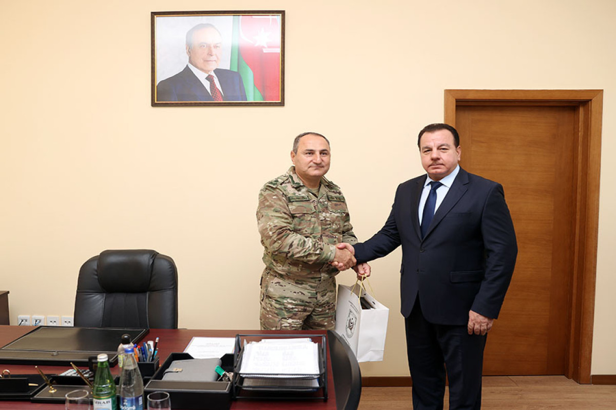 Defense Minister of Tajikistan visited one of Azerbaijan