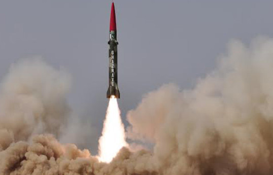 Pakistan conducts training launch of weapon system