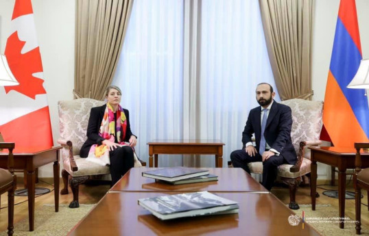 Canadian FM is on a visit to Armenia