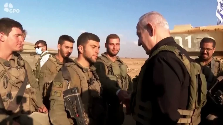 Israeli Prime Minister Benjamin Netanyahu tells soldiers a ground offensive "is coming" - Vimarsana News