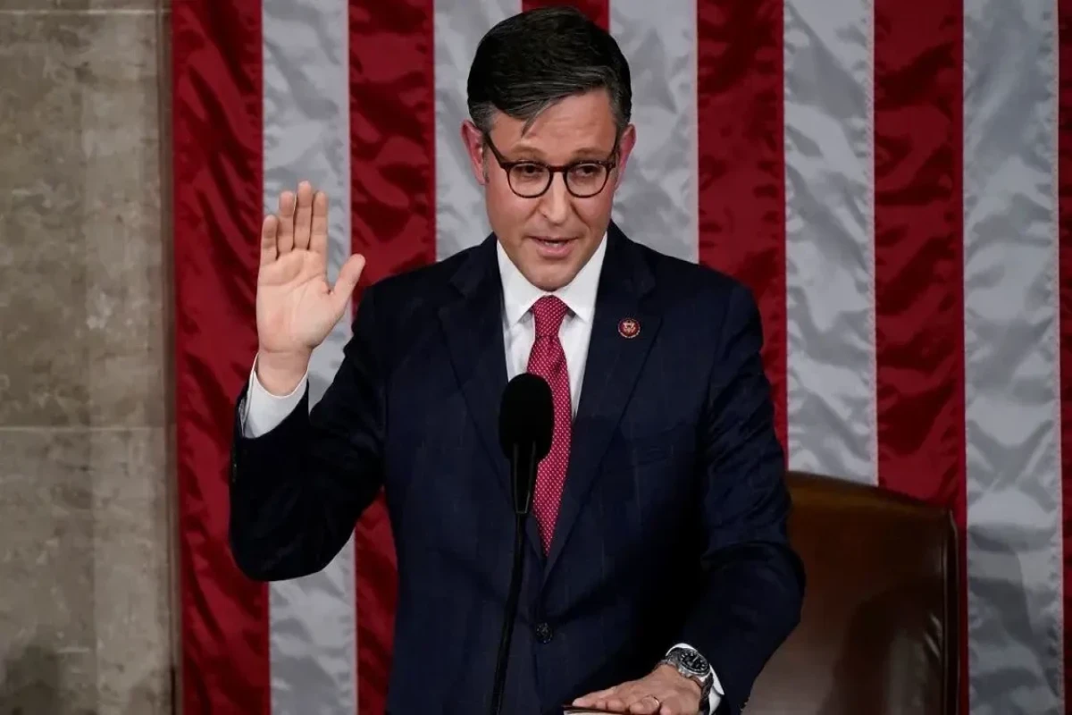 Mike Johnson, newly elected Speaker of the House
