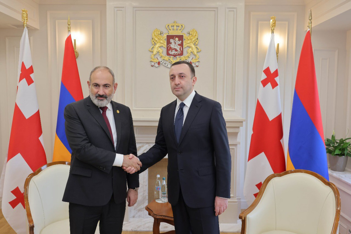 Nikol Pashinyan, Armenian Prime Minister and Irakli Garibashvili, Georgian Prime Minister