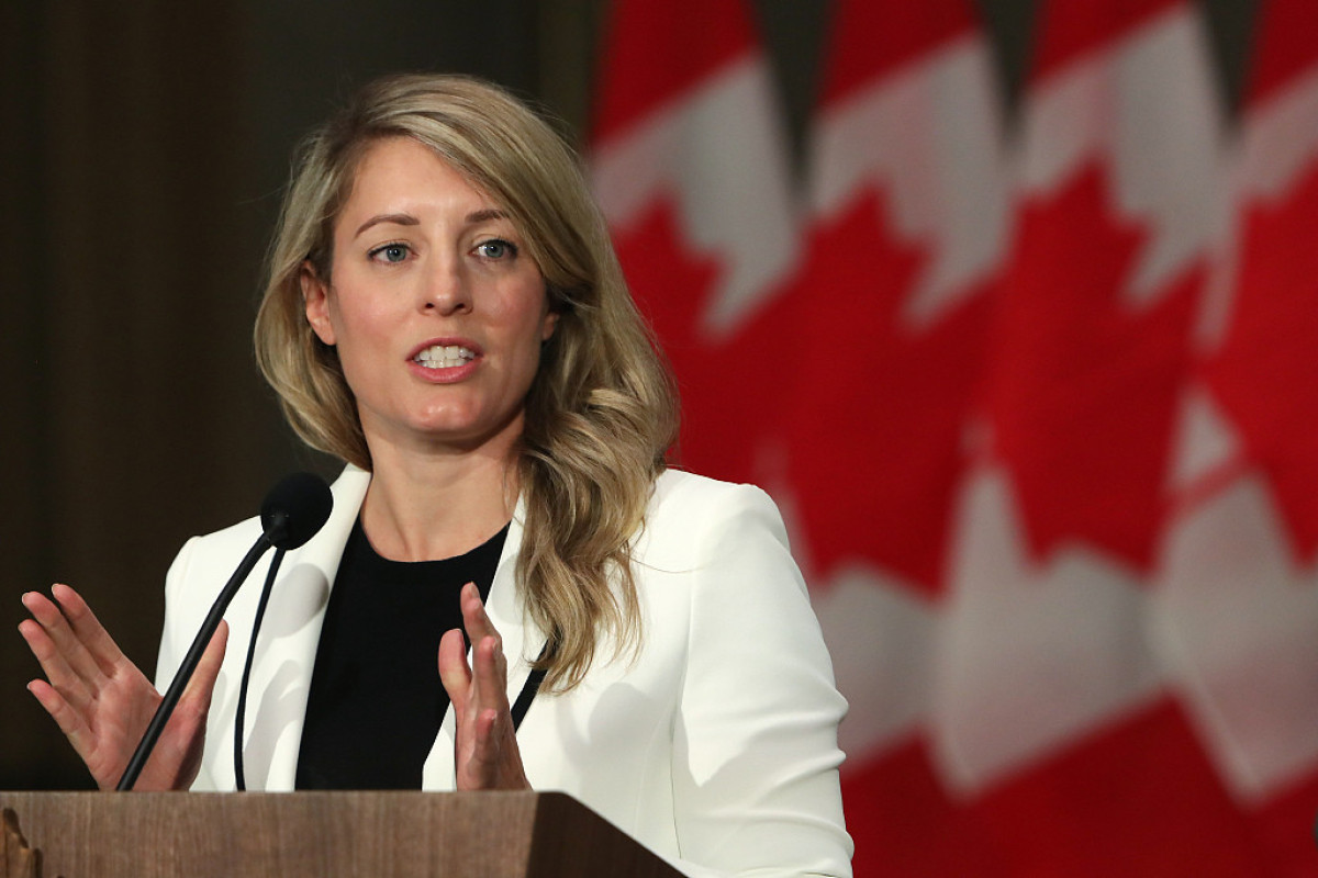 Canadian Foreign Minister Melanie Joly