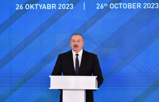 Ilham Aliyev, President of the Republic of Azerbaijan