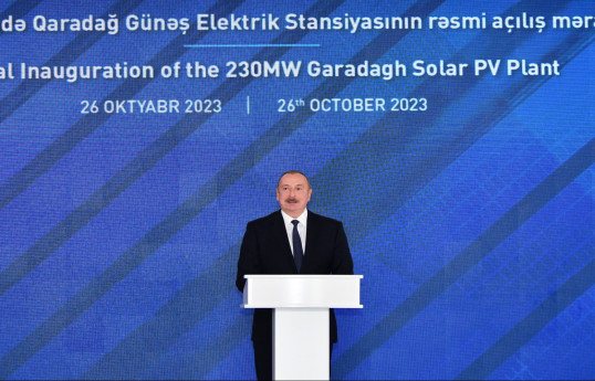 Ilham Aliyev, President of Azerbaijan