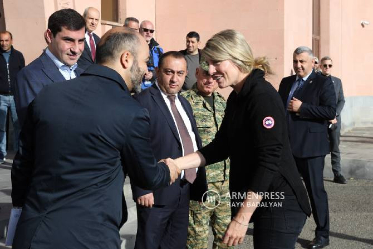Canadian FM visits Armenia's Jermuk bordering Azerbaijan - Vimarsana News