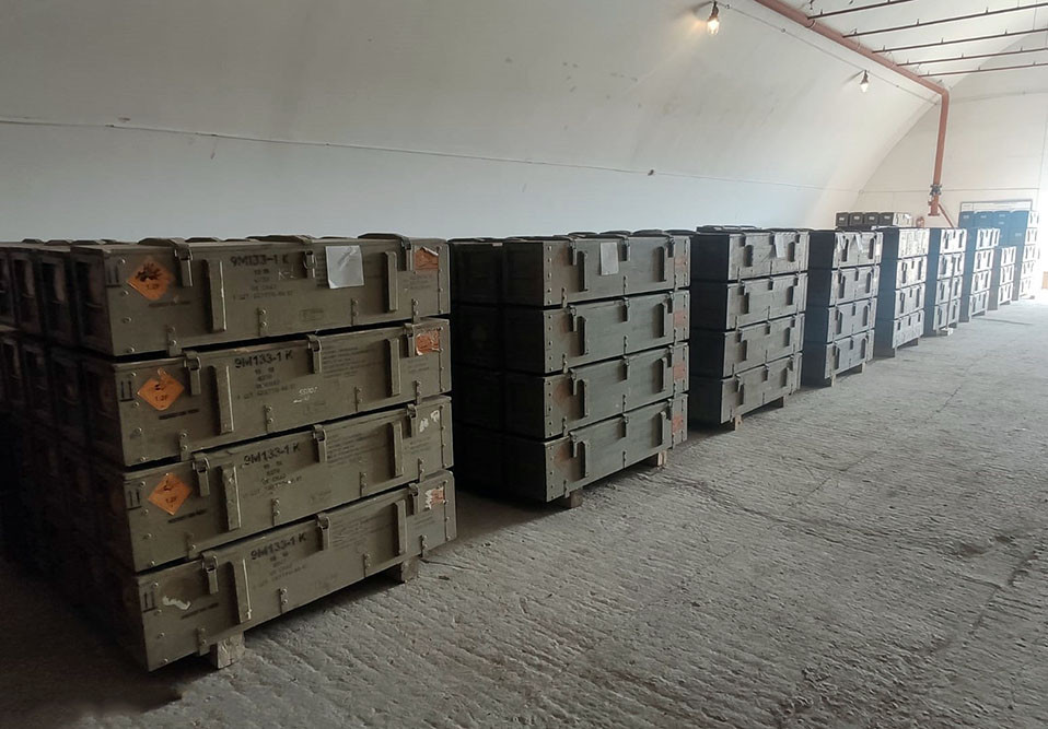 Some of the ammunition found in Garabagh region was produced in 2021 -PHOTO - Vimarsana News